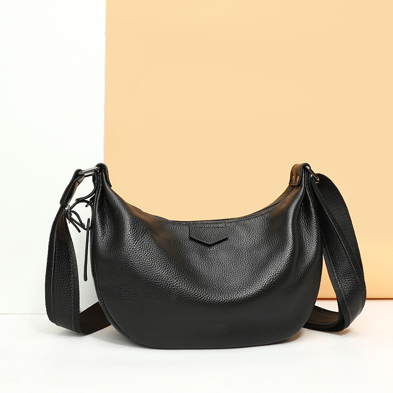 Half Moon Bag Suede - Nieuwe damestassen 100% echt leer onderarmtassen