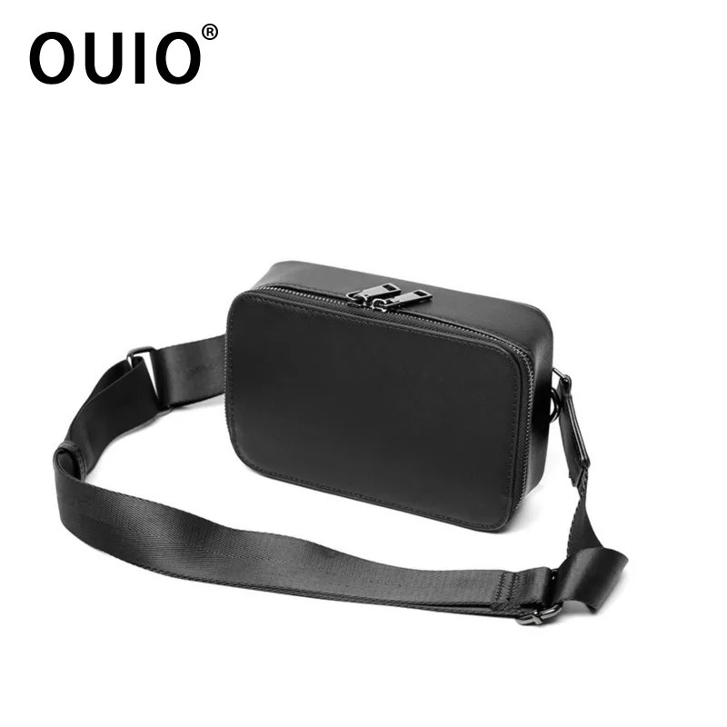 Luxury Bags Leather - OUIO Universele telefoontas Minimalistisch Pu-leer Saffiano