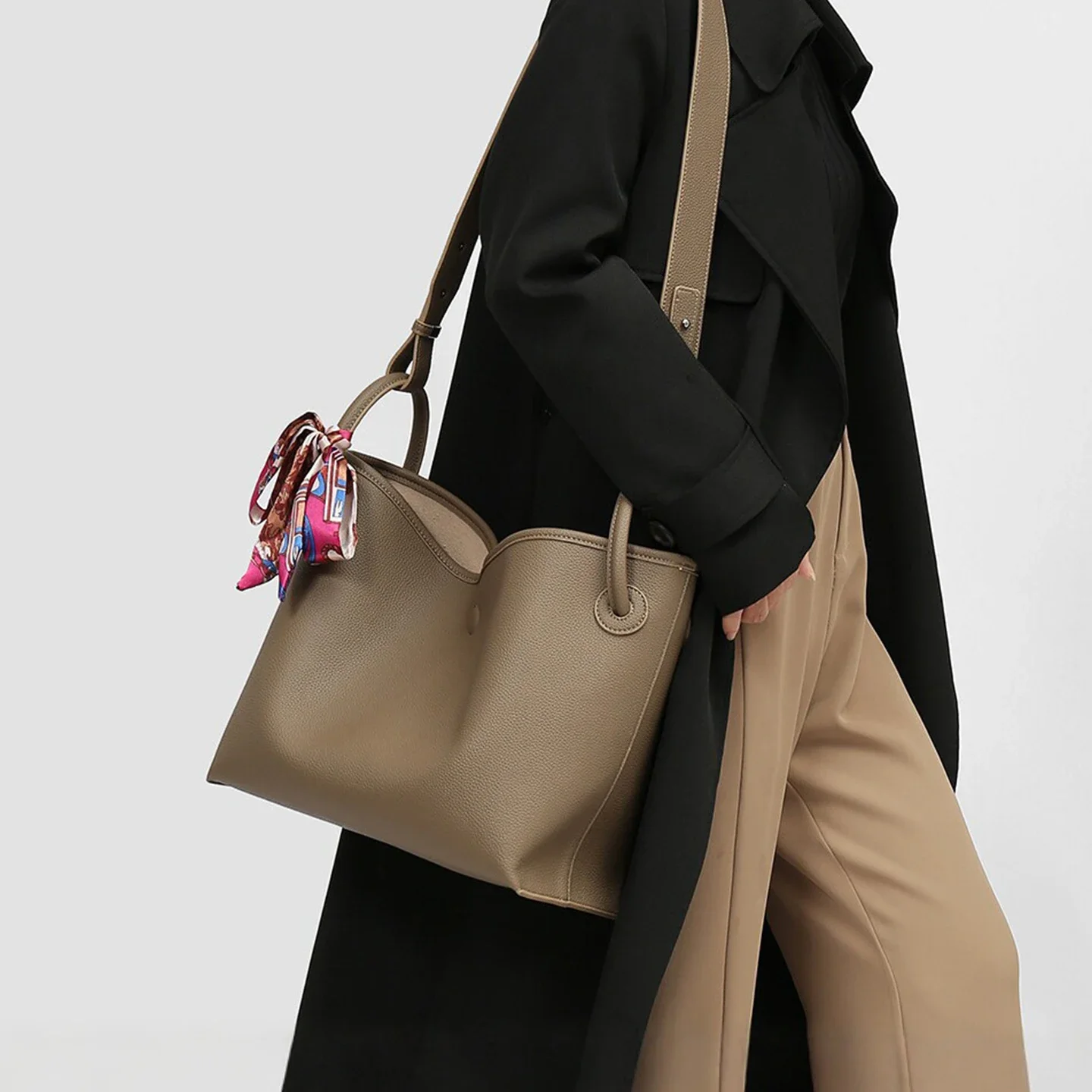 Luxury Bags Leather - Luxe dames handtas van PU leer,