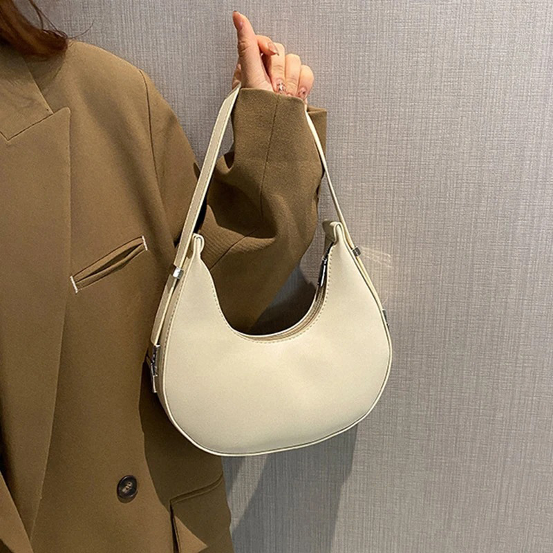 Luxury Bags Quality - Dames onderarmtas Luxe PU lederen schoudertas