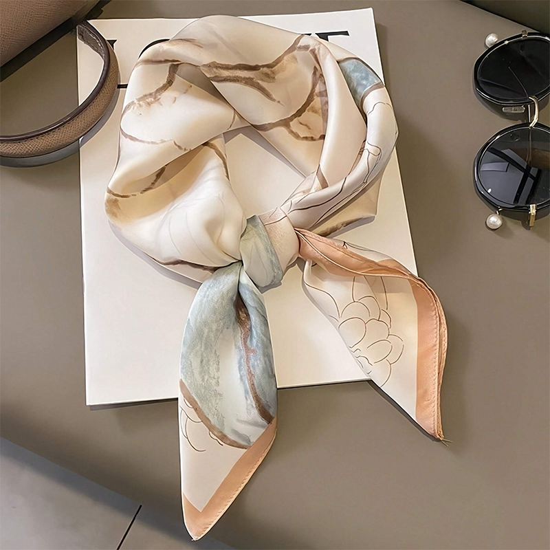 Luxury Bags Vendor - 2024 Ontwerp Mode Print Satijn Vierkante