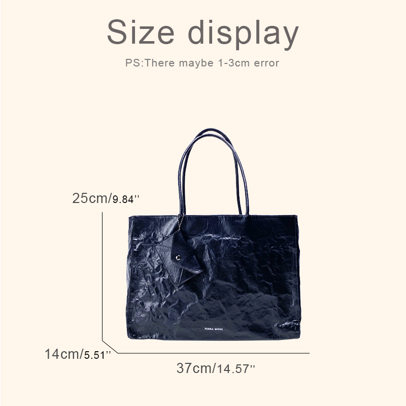 Koreaanse Casual Kraftpapier T - Luxury Bags Vendor recensie en prijs
