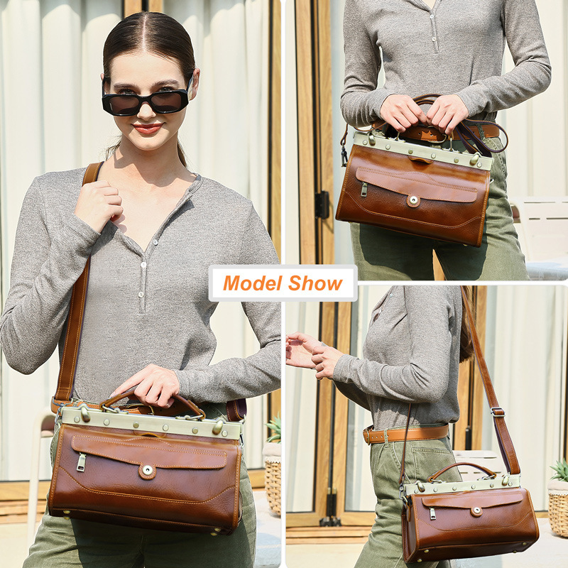 Volnerf lederen dameshandtas v - Luxury Bags Leather recensie en prijs