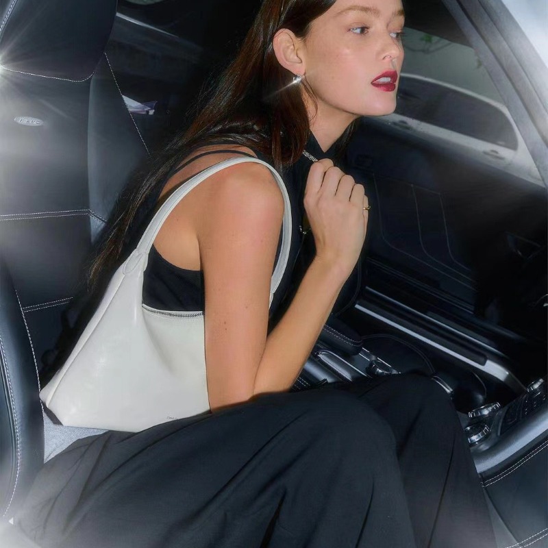 Koreaanse Niche So Creative za - Half Moon Bag Suede recensie en prijs