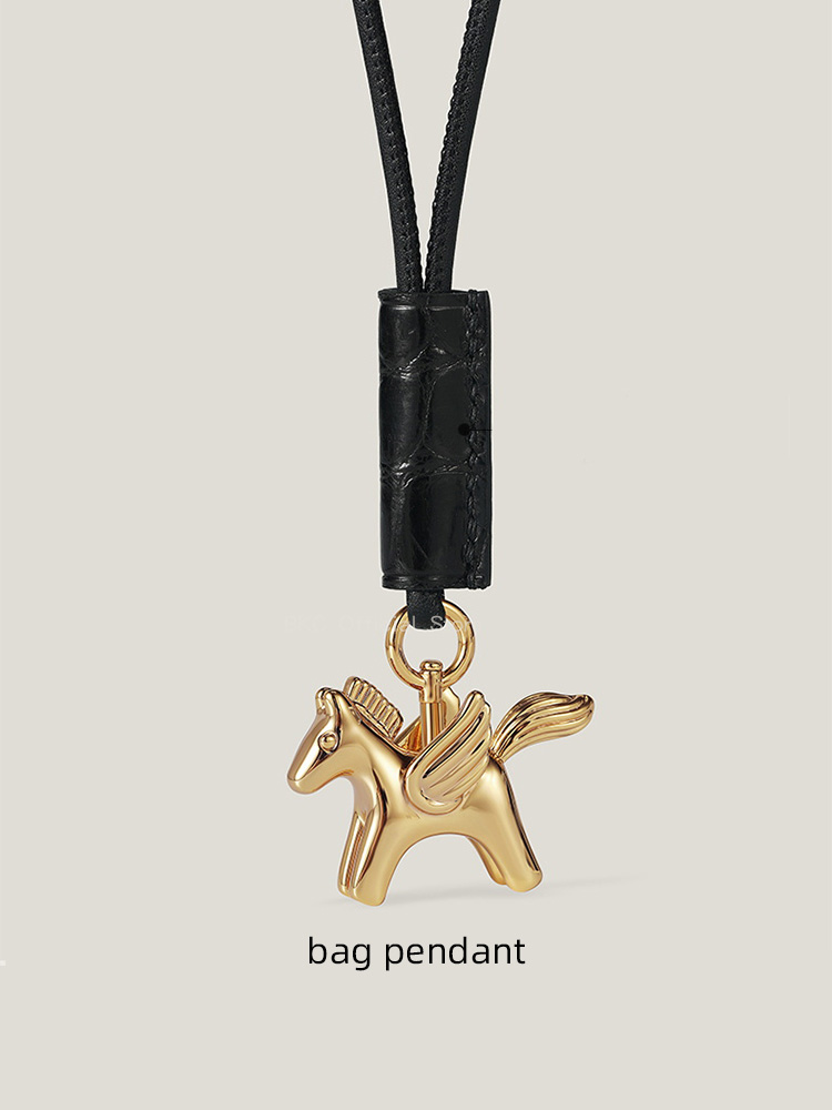 Luxe messing Pegasus-tasbedel  - Luxury Bags Hermes Birkin recensie en prijs