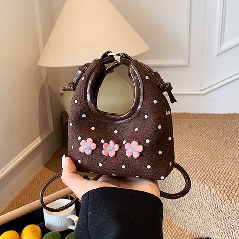 Herfst Winter Zoete Bloem Mini - Half Moon Bag Suede recensie en prijs