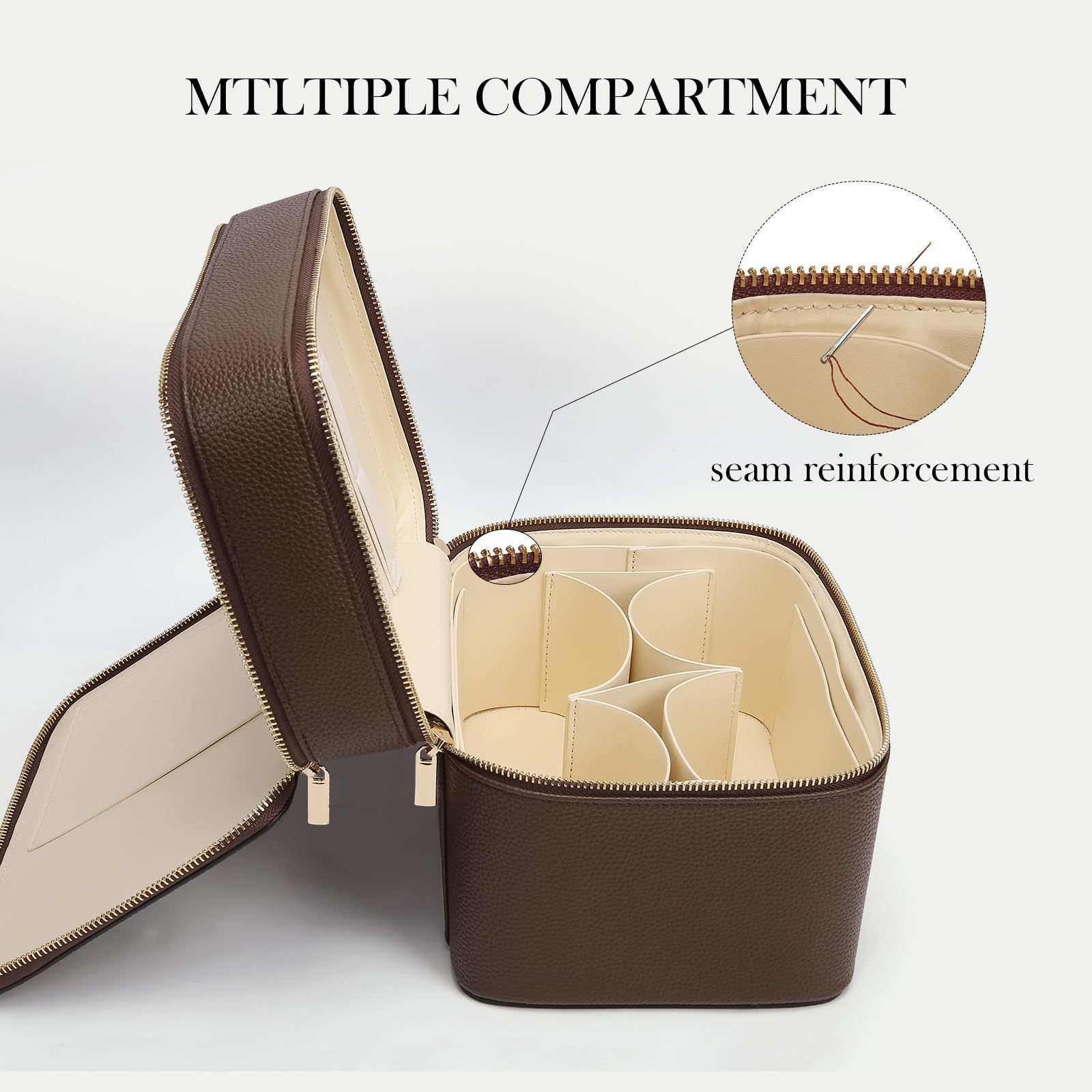 Grote capaciteit dubbele laag  - Luxury Bags Quality recensie en prijs