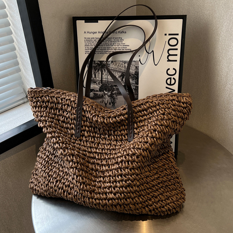Strogeweven draagtassen Casual - Luxury Bags Vendor recensie en prijs
