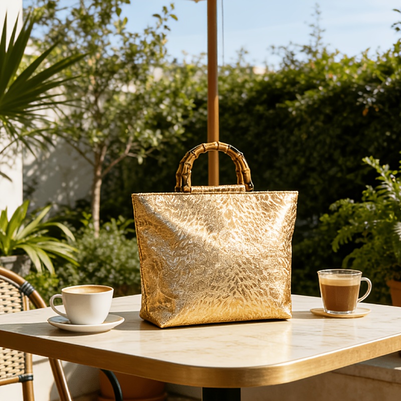 Lichte luxe metallic gouden ja - Luxury Bags Vendor recensie en prijs
