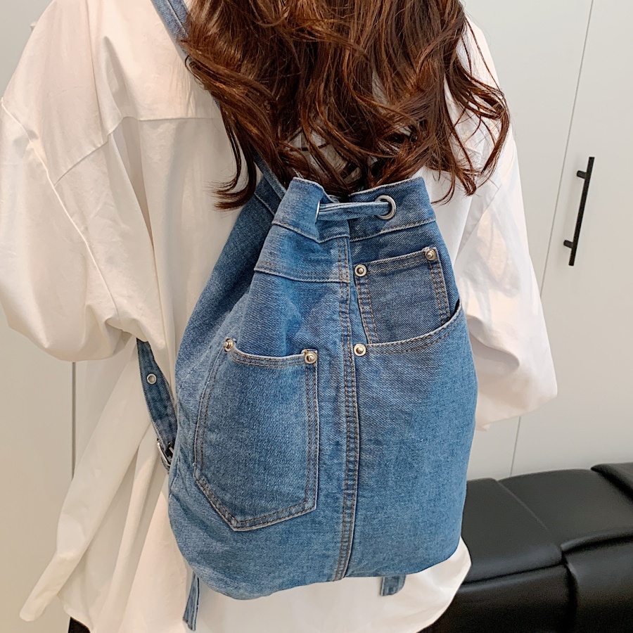 Denim damesrugzakken, casual s - Luxury Bags Blue recensie en prijs