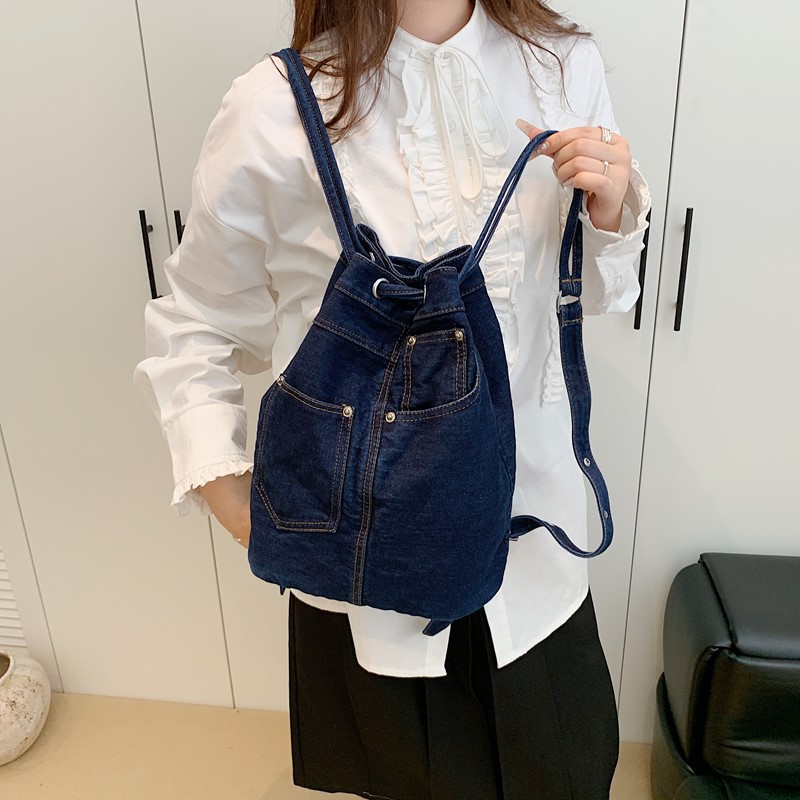 Denim damesrugzakken, casual s - Luxury Bags Blue recensie en prijs