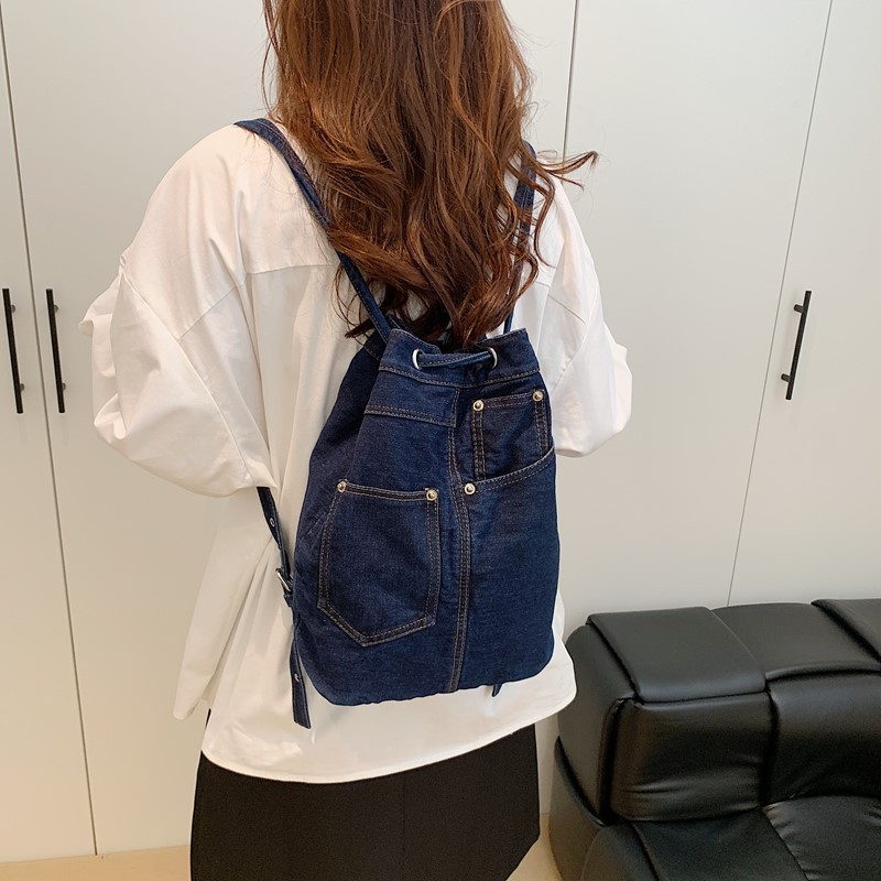 Denim damesrugzakken, casual s - Luxury Bags Blue recensie en prijs
