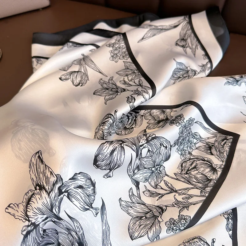 70*70Cm Luxe Bloemenprint Zijd - Discount Luxury Bags recensie en prijs