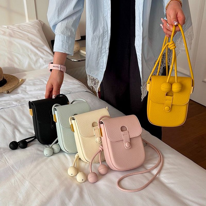 Luxe merk mini gele crossbody  - Luxury Bags Leather recensie en prijs