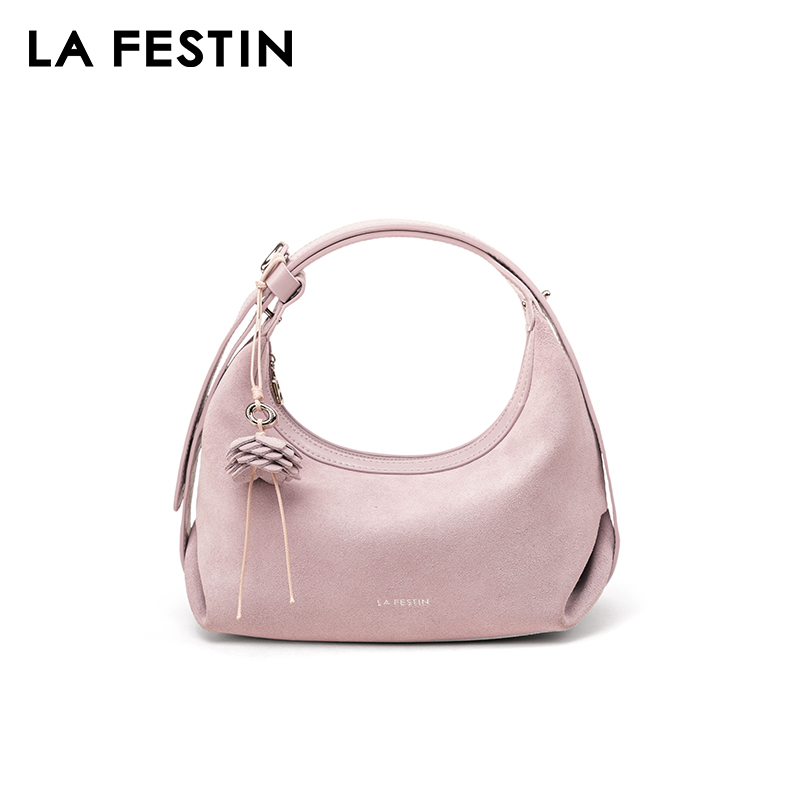 LA FESTIN Originele Handtas Vr - Half Moon Bag Suede recensie en prijs