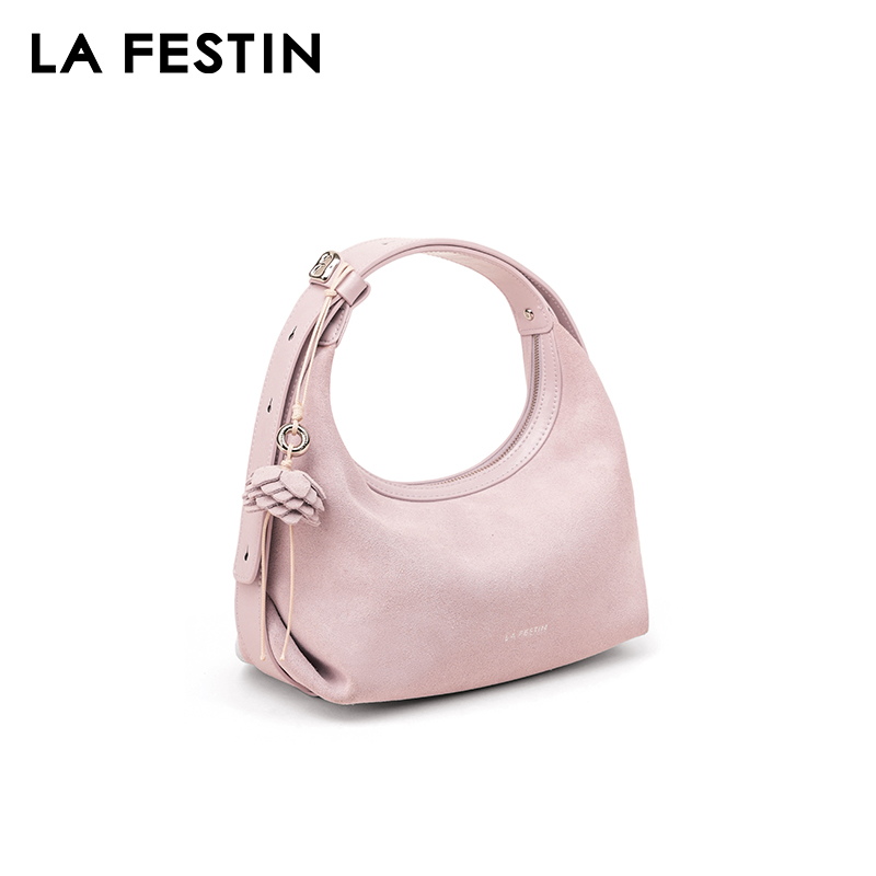 LA FESTIN Originele Handtas Vr - Half Moon Bag Suede recensie en prijs